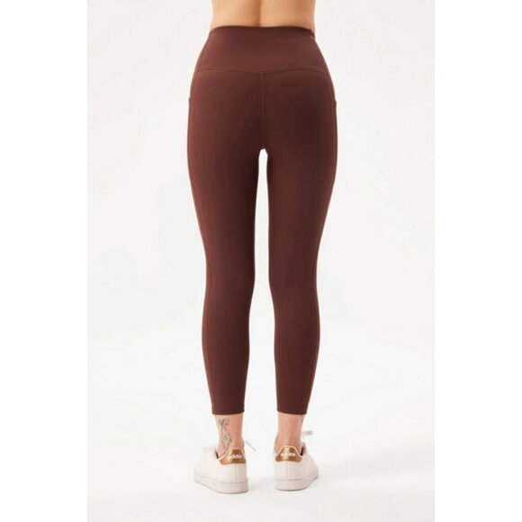 💕GIRLFRIEND COLLECTIVE💕 Compressive Pocket Leggings ~ Earth Brown Medium M NWT - Picture 6 of 16